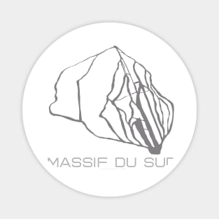 Massif de Sud Resort 3D Magnet